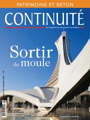 cover image of Continuité. No. 142, Automne 2014